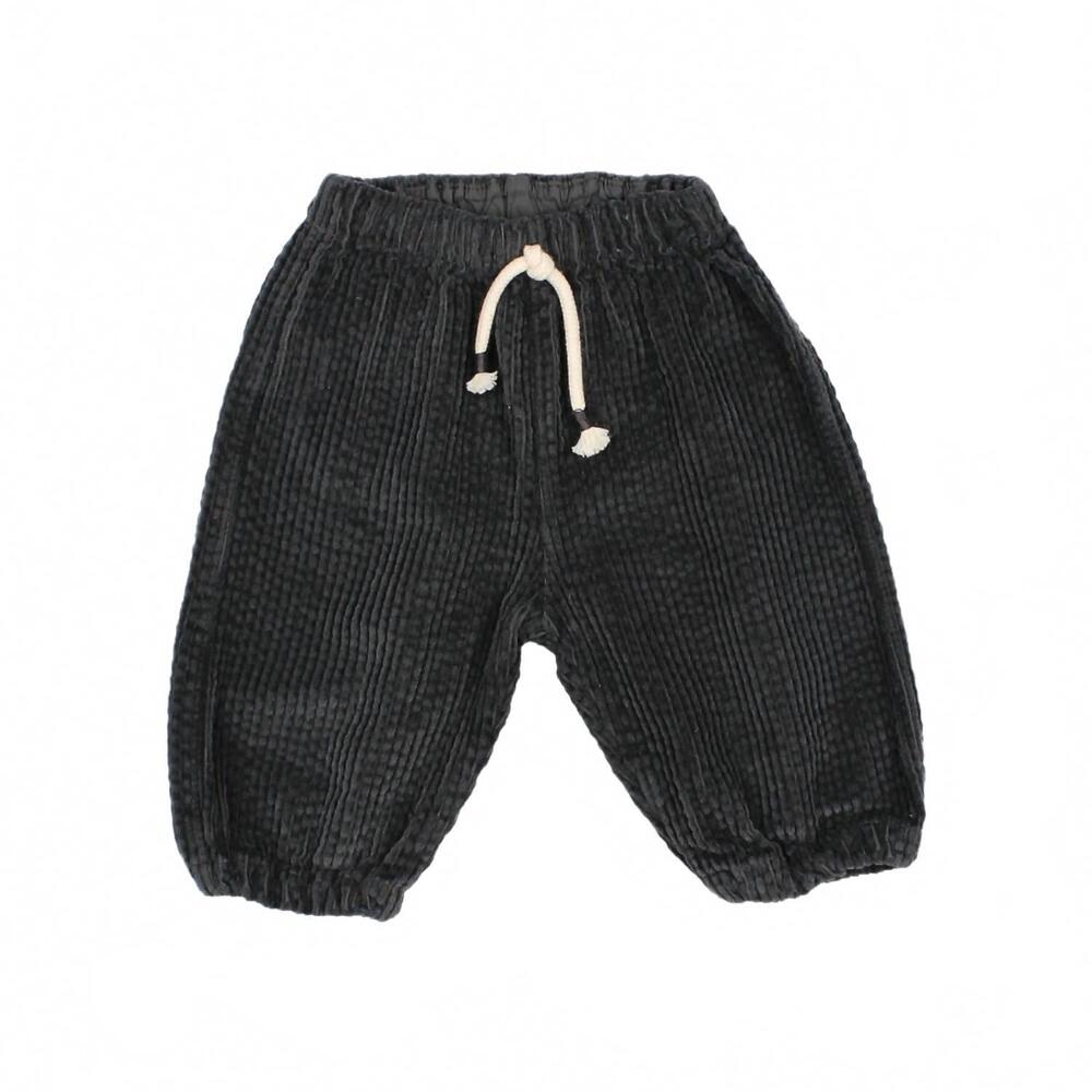 NEW BÚHO boy's antracite corduroy pants in gray